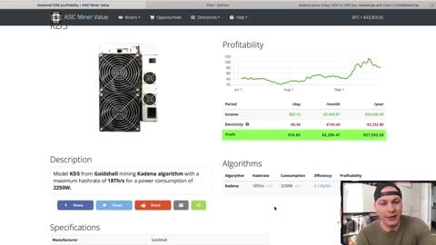 ⛏ Goldshell KD-5 Kadena Miner Review 🤔 | Profitability 💵 | Most Powerful KDA Miner 💪