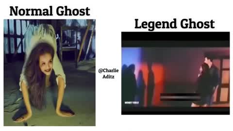 Normal Ghost Vs Legend Ghost !! Memes #viralmemes #mems