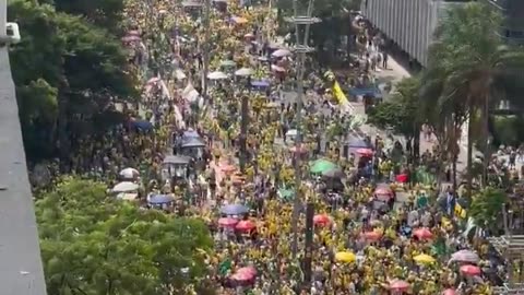 BOLSONARO NA PAULISTA UMA IMAGEM PARA O MUNDO 25/02 #bolsonaro #avenidapaulista #brasil