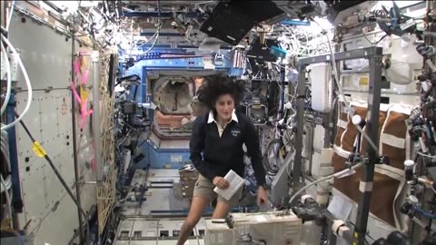 ISS Tour: Labs, Exercise Bike & Space Suits