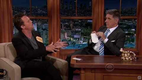 Matthew Perry - They Play A Game Of Renaming Things - His Only Time With Ferguson [+Helpful Text]