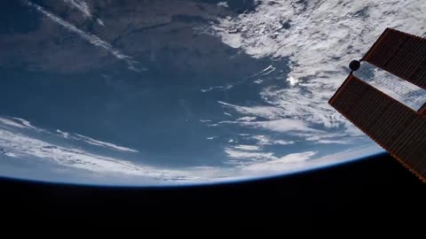 Earth on space in 4K