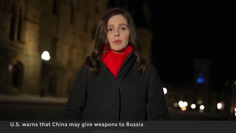 U.S. warns China not to give weapons to Russia