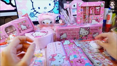 Hello Kitty Kawaii Haul Unboxing ASMR