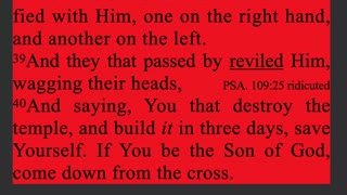 700. A Sign Put Over His Head. Matthew 27:37, Mark 15:26, Luke 23:38, John 19:19 & 20