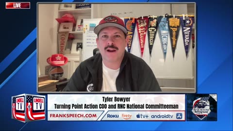 Tyler Bowyer Joins WarRoom To Discuss The Turnout Among Young People At Turning Point This Year