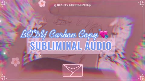 ꧁༒DESIRED BODY༒꧂ absolute carbon copy + very detailed ➝ Forced Subliminal