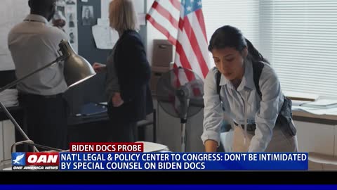 NLPC to Congress: Don't Be Intimidated by Special Counsel on Biden Documents