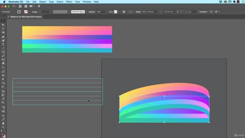 How to make a 3d Ribbon in Adobe Illustrator CC