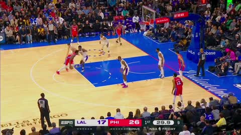 Joel Embiid throws down WILD Dunk 😱