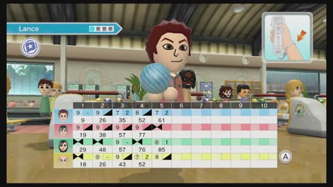 Wii Sports Club Bowling Game7 Part1