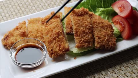 Ham Katsu Recipe - Japanese Cooking 101