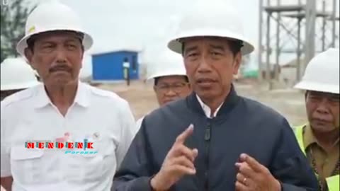 JOKO WIDODO RI-1 : Kunjungan Kawasan Industri Hijau KALTARA