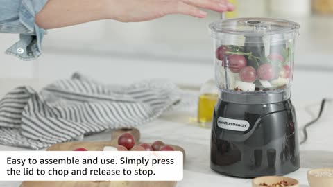 Hamilton Beach Electric Vegetable Chopper Mini Food Processor