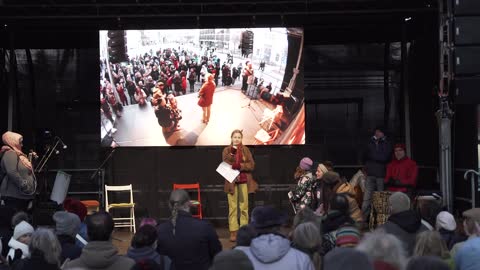 Graz Kundgebung - 12.02.2022 Karmeliterplatz - Annika Wonner