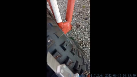 Repair of tire tread