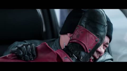 Deadpool "Maximum Effort" Highway Scene