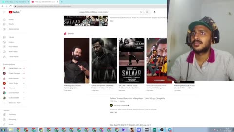 SALAAR INDIAN MOVIE TRAILER REACTION VIDEO