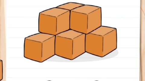 How many cubes are there ? brain test 78!