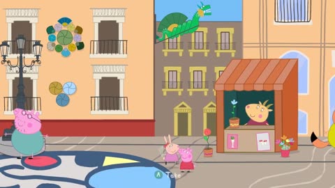 PEPPA PIG GOES TO BARCELONA , SPAIN ! PEPPA PIGS WORLD ADVENTURE !!!