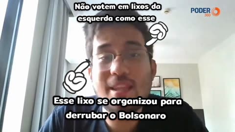 O palhaço comunista. O Brasil não é a Coreia do Norte. 😁!