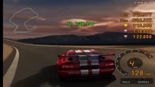 Gran Turismo 3 - License Test S-6 3rd Try(AetherSX2 HD)