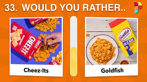 Would You Rather...? Snacks & Junk Food Edition