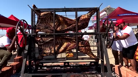 The biggest barbecue in the world, Brazilian style !!!!!!!