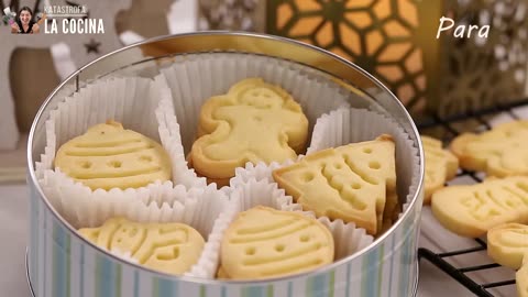 ***Butter cookies for Christmas, the easiest, fastest and most delicious cookies***