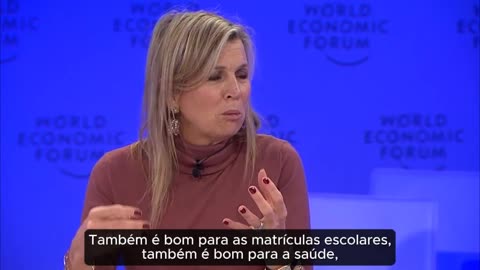 🤯💥RAINHA MÁXIMA, EM DAVOS: ID É NECESSÁRIA NÃO SÓ PARA SERVIÇOS FINANCEIROS, MAS TAMBÉM DETERMINAR QUEM ESTÁ OU NÃO VACINADO💥🤯