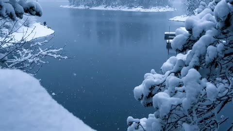 Germany’s most beautiful lake in winter 😱