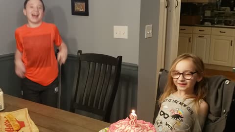 Birthday crack up