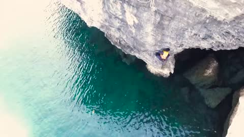 Deep Water Soloing in Gaw Yan Gyi Island