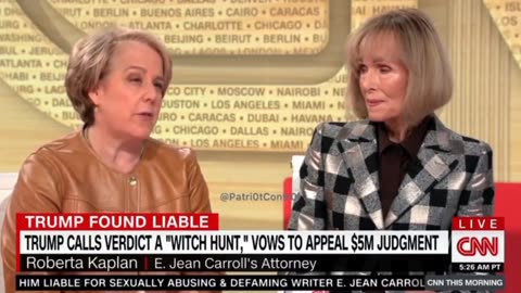 E. Jean Carroll Hits Media Circuit – ‘Lie ’ To Disclose Democrat Donor Funding Her Case