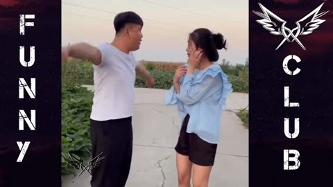 She was cheated me 🤕🤕 / 2023 Year end funny video #funny