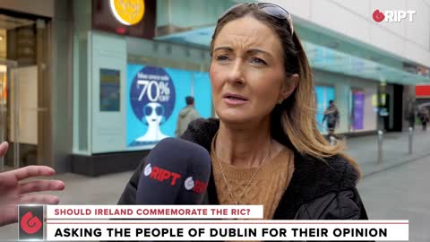 We ask Dubliners what they think of the deferred government 'commemoration' for the RIC