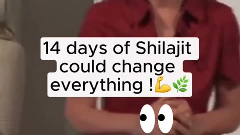 14 Days of Shilajit could change everything