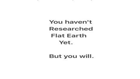 The 2 Types of People on the Flat Earth