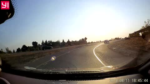 Airplane Makes Emergency Landing on Busy California Freeway