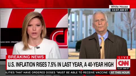 CNN Host Cuts Off WH Adviser As He Tries To Spin Inflation