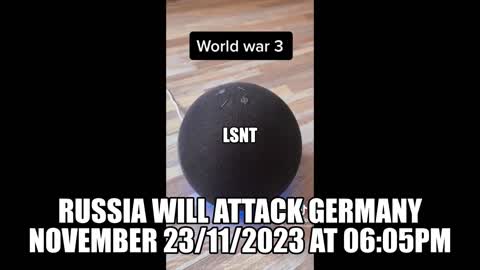 Russia Launches Attack Against Germany 23rd November 2023 at 6:05