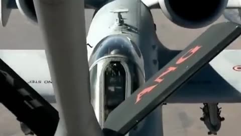 A-10 Thunderbolt Warthog Air Refueling