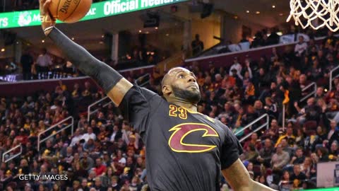 LeBron James Swats, Drops Dimes, Dances & Dunks In Season Opener