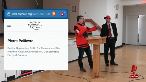 "Pierre Poilievre is full of shit!" says NHL legend Theo Fleury, as he explains his WEF connections.
