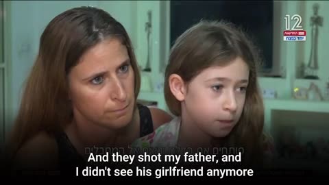 HORRIFYING: Listen to 10-year-old Daria who witnessed her father being murdered by Hamas