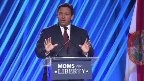 Governor Ron DeSantis: "Our School System Is for Educating Kids, Not Indoctrinating Kids"