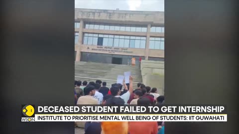 India: Protests erupt at IIT Guwahati after student found dead in his room | English News | WION