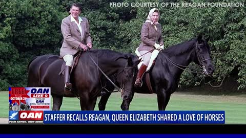 Staffer recalls Reagan, Queen Elizabeth shared love of horses