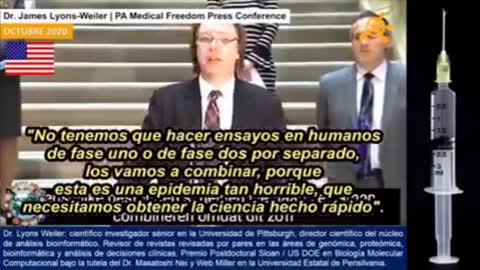 Efectos Adversos graves de las inyecciones contra C0 V¡D Dr.James Lyons Weiler