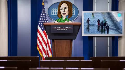 Psaki (Peppermint Patty) regals Whitehouse press corps with a greatest hits compilation